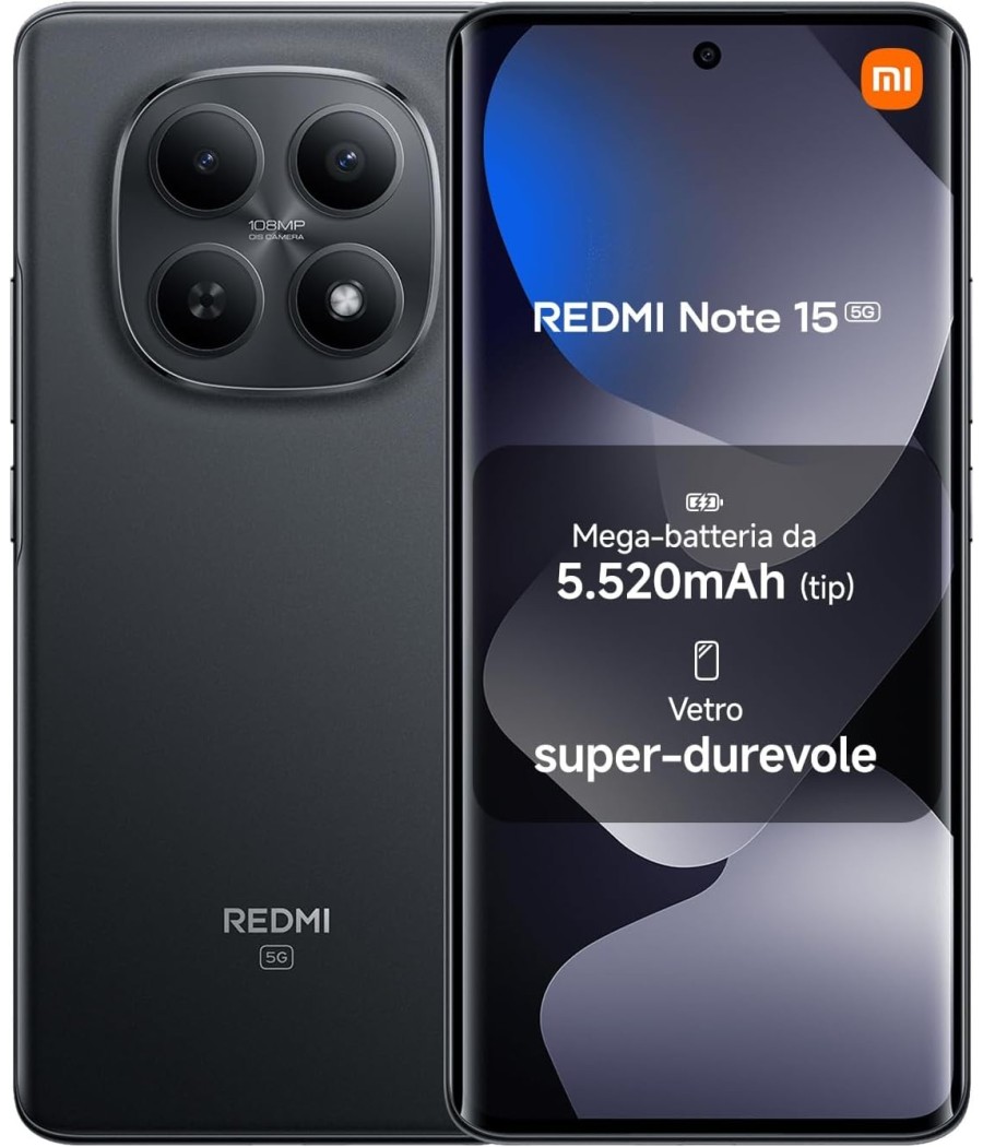 XIAOMI REDMI NOTE 15 5G 8/256 BLACK
