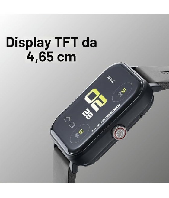MOMO DESIGN SMARTWATCH BT BK