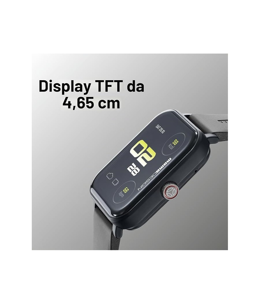 MOMO DESIGN SMARTWATCH BT BK